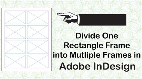 How To Divide A Frame In Indesign