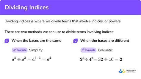 How To Divide Index Numbers