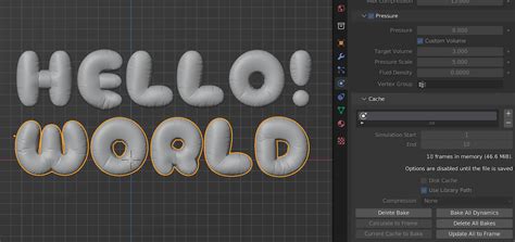 how to do 3d text in blender