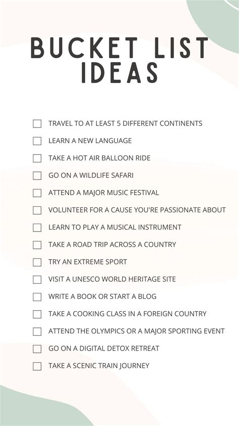 How To Do A Bucket List