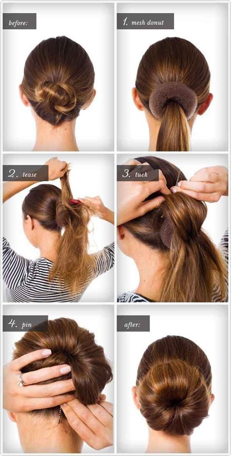  79 Gorgeous How To Do A Bun With Long Hair With A Donut Hairstyles Inspiration