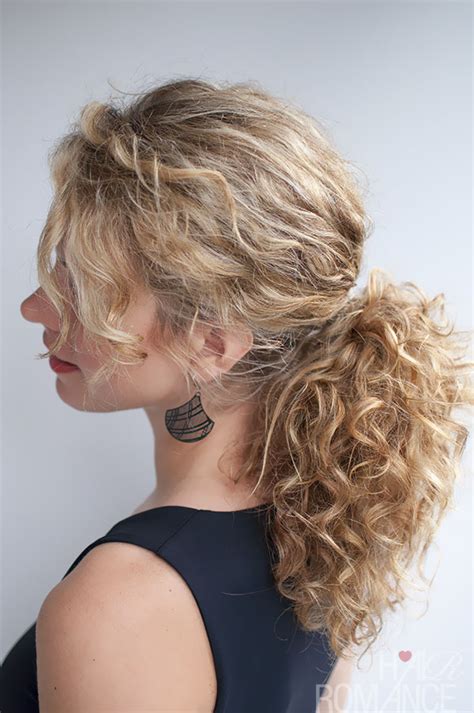 Perfect How To Do A Curly Ponytail Updo For Bridesmaids