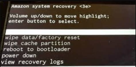 how to do a factory reset on a amazon fire tablet without password