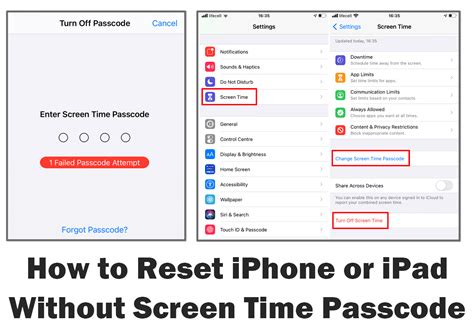 how to do a factory reset on ipad without screen time passcode