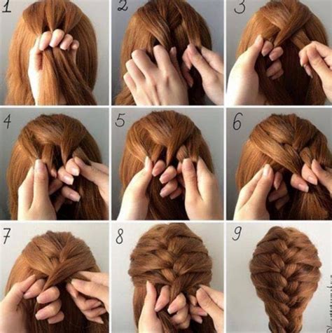 This How To Do A French Braid With Short Hair Step By Step For Long Hair