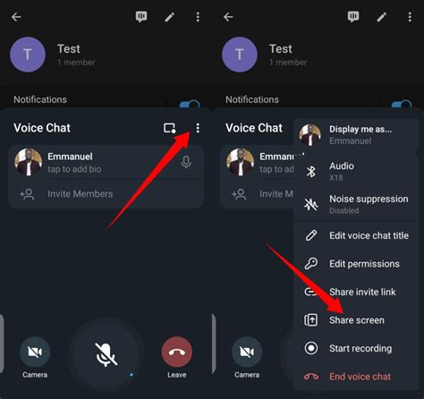 how to do a group call on telegram