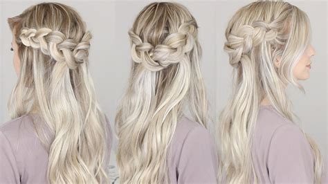 This How To Do A Half Up Half Down Dutch Crown Braid Hairstyles Inspiration