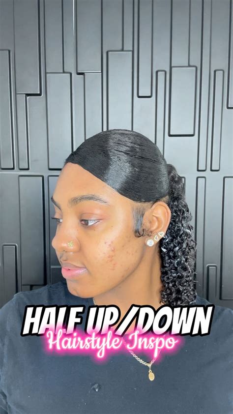 How To Do A Half Up Half Down With A Swoop