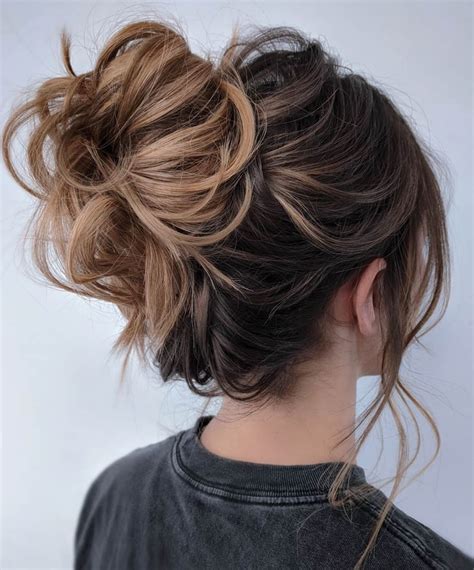 Unique How To Do A Loose Bun Updo Hairstyles Inspiration