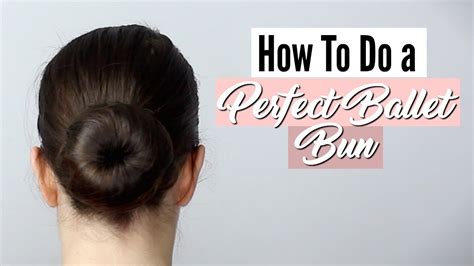 Perfect How To Do A Low Ballet Bun With A Donut For Bridesmaids