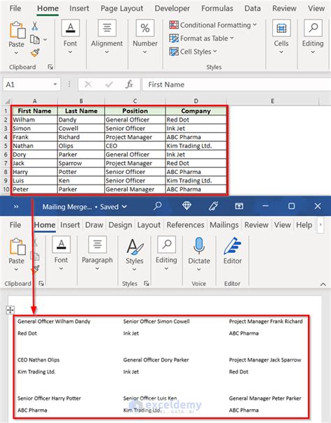 how to do a mail merge in word from excel for labels on mac