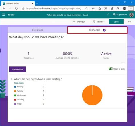 how to do a poll on microsoft forms