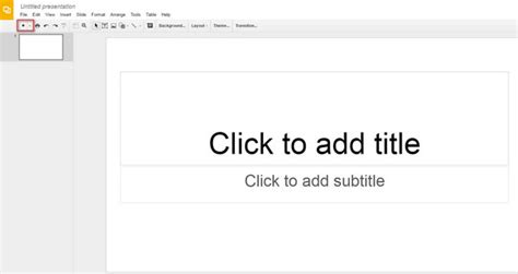 how to do a presentation with google slides