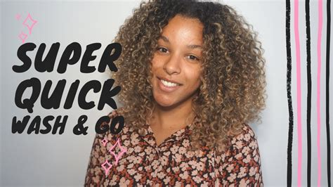 How To Do A Quick Wash And Go