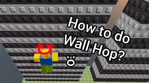 How To Do A Roblox Wall Hop