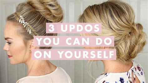 Unique How To Do A Simple Updo On Yourself For Long Hair