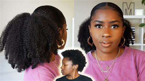 Unique How To Do A Sleek Ponytail On 4C Natural Hair Trend This Years