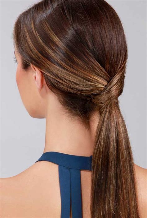 Fresh How To Do A Sleek Ponytail With Short Hair For Bridesmaids