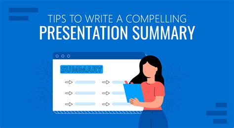 how to do a summary of a presentation