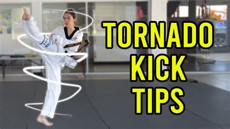 how to do a tornado kick in taekwondo