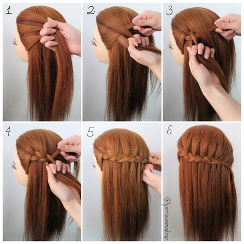 Free How To Do A Waterfall Braid On Your Own Hair For Short Hair