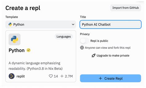 how to do ai in python