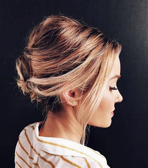 This How To Do An Easy Updo For Thin Hair With Simple Style