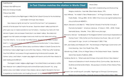 how to do an in text mla citation for a website
