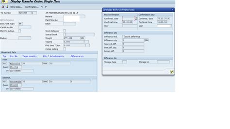How To Do Bin To Bin Transfer In Sap Wm