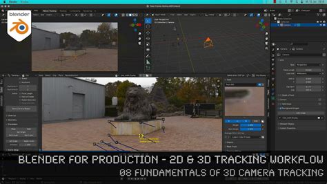 Blender 2.61 Camera Tracking Tutorial (Español) YouTube
