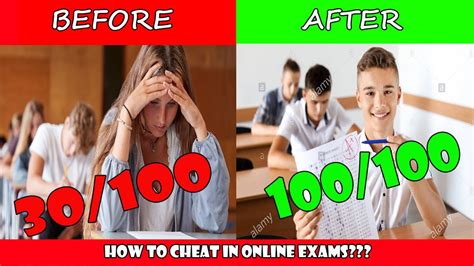 how to do cheating in online exam