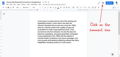 how to do comments on docs
