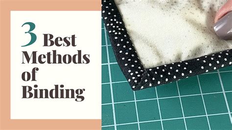How To Do Corners With Binding