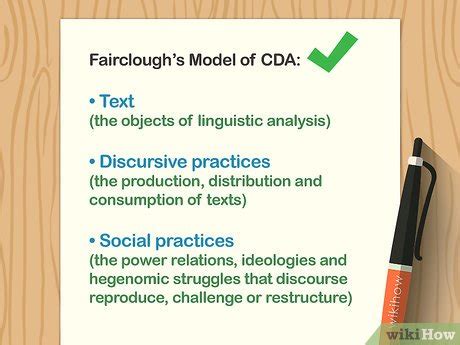 how to do critical discourse analysis pdf