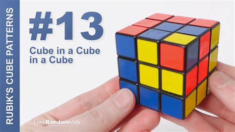 How To Do Cube In Cube In Cube Pattern
