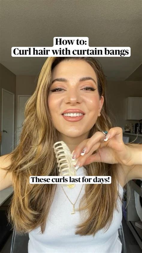 This How To Do Curtain Bangs With A Curling Iron With Simple Style