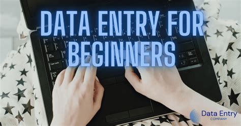 how to do data entry for beginners with no experience
