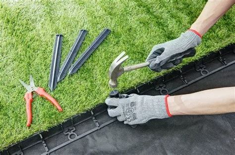 How To Do Edging On Artificial Grass