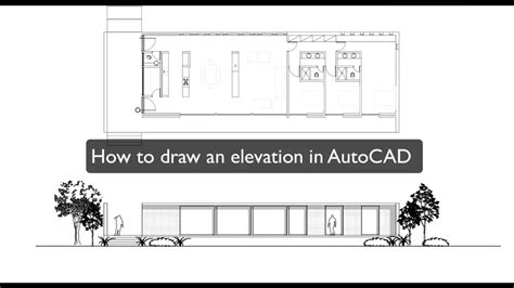How To Do Elevation In Autocad