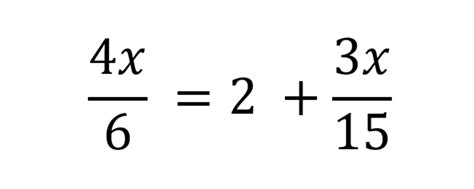 how to do equations with fractions