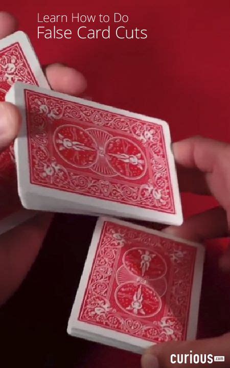How To Do False Cuts With Cards