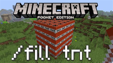 How To Do Fill Command In Minecraft Pe