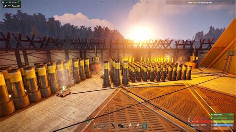 how to do fireworks in rust