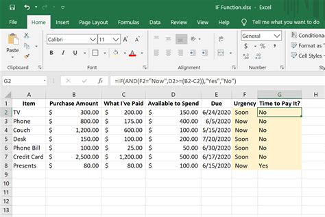 how to do formula in excel if