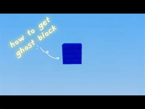 How To Do Ghost Block In Roblox Bedwars