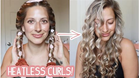 Pam’s Robe Belt Heatless Curls Tutorial YouTube