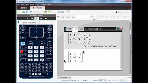 how to do inverse matrix on ti nspire cx ii