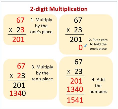 how to do long multiplication with 3 digits by 2 digits