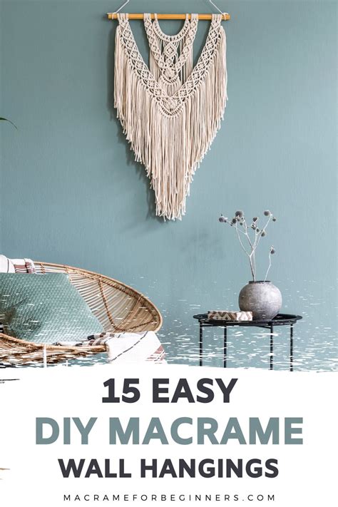 How To Do Macrame Wall Hangings