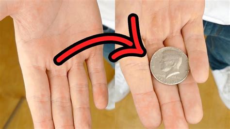 Learn How to Do the Vanishing Coin Trick Easy magic